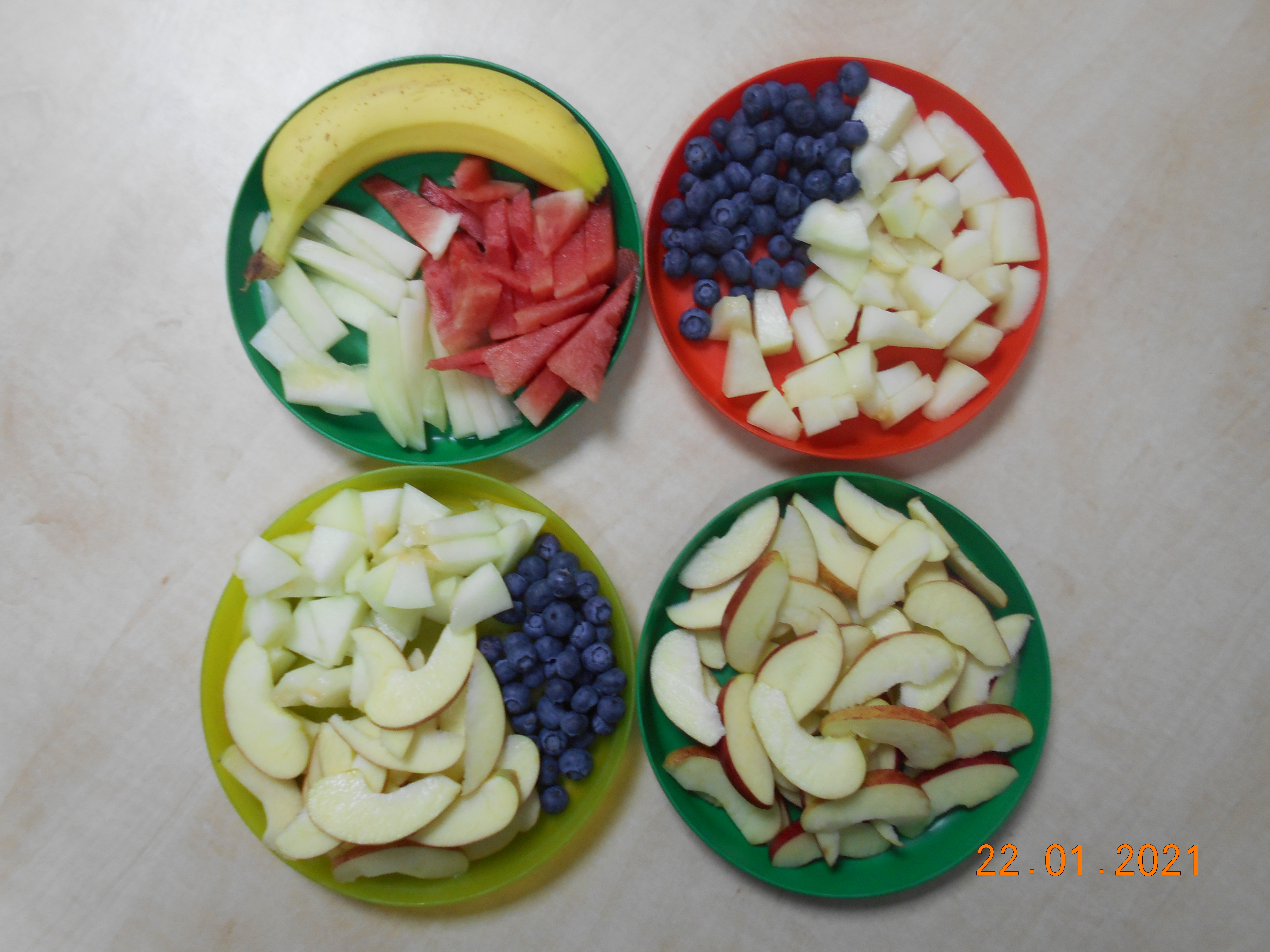 A selection of delicious healthy snacks